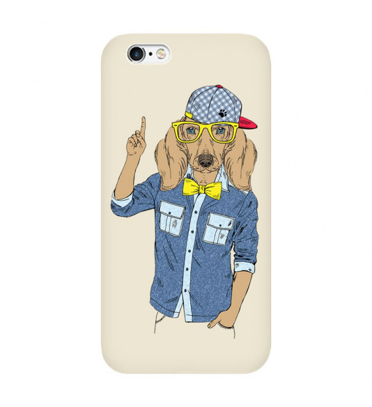 Kryt na mobil Hipster Dog