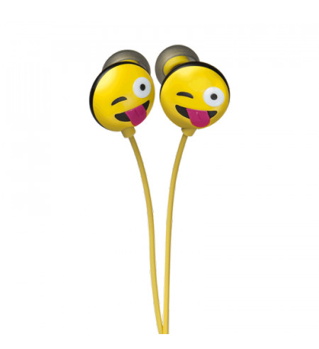 Mikroslúchadlá s motívom EMOJI JUST KIDDING