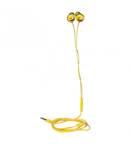 Mikroslúchadlá s motívom EMOJI JUST KIDDING