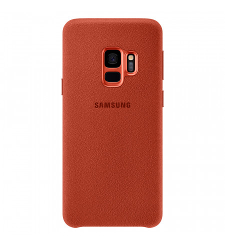 Samsung Alcantara Cover pre Galaxy S9, červený