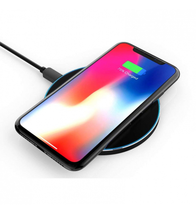 NUVO bezdrôtová nabíjacia podložka FastCharge, čierna 2