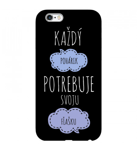 Kryt na mobil s motívom pohárik