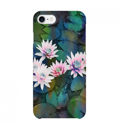 Protective Case for Mobile Phone Waterlilies
