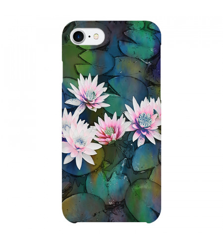 Protective Case for Mobile Phone Waterlilies