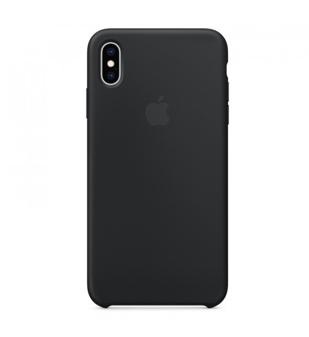 Apple iPhone XS Max silikónové puzdro, čierne