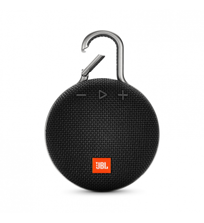 JBL CLIP 3 Waterproof Portable Bluetooth Speaker, black