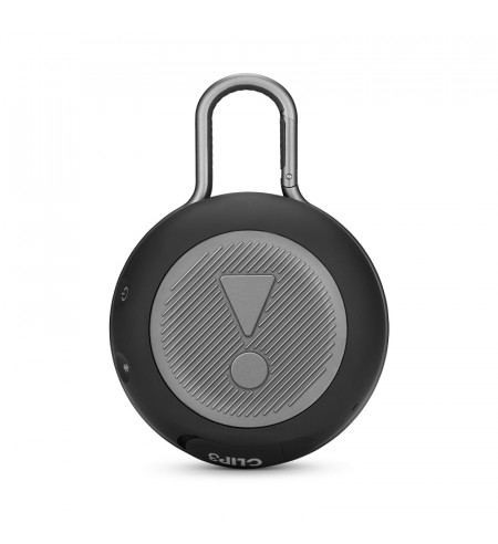 JBL CLIP 3 Waterproof Portable Bluetooth Speaker, black