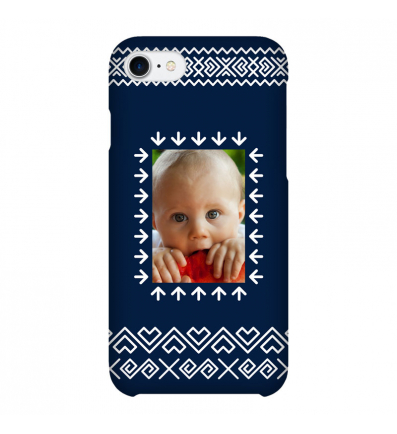 Protective Case for Mobile Phone Čičmany photo frame, blue 2