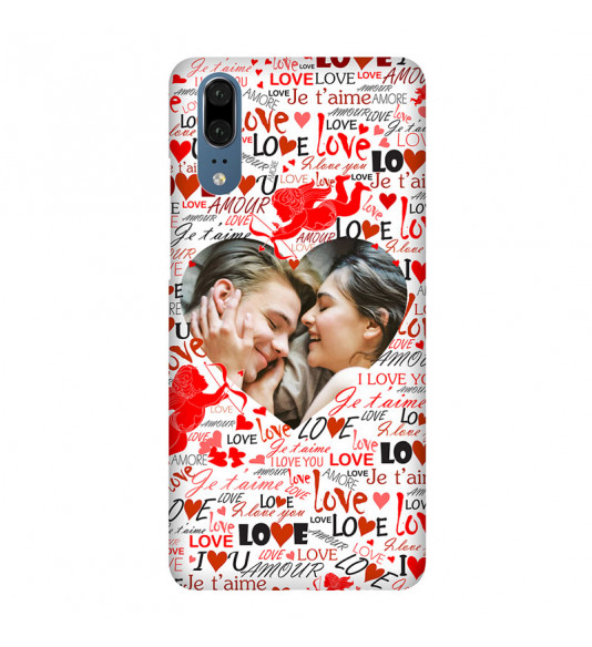 Protective Case for Mobile Phone Love photo frame