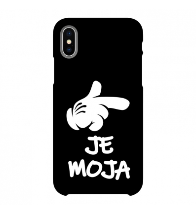 Kryt na mobil Je moja, čierny