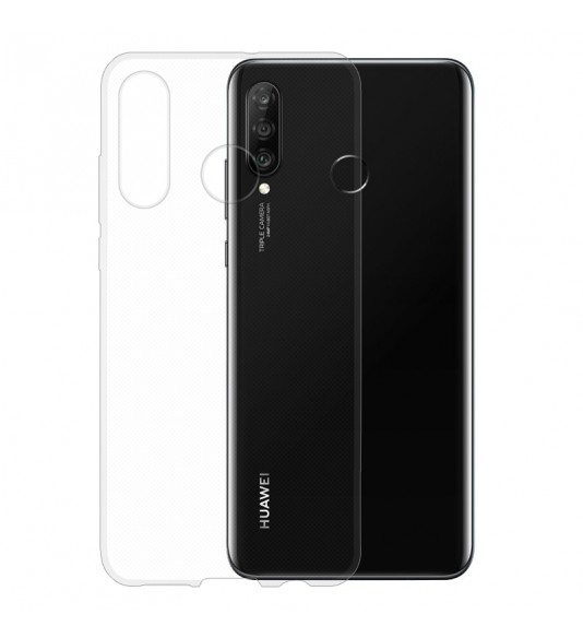 NUVO TPU Rubber Cover for Huawei P30 Lite clear