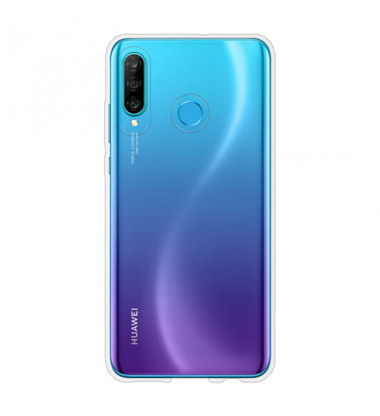 NUVO TPU Rubber Cover for Huawei P30 Lite clear