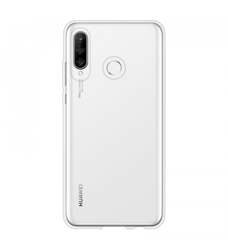 NUVO TPU Rubber Cover for Huawei P30 Lite clear