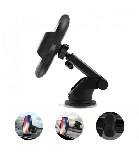 NUVO Holder for Smartphones with Wireless Charging car mount