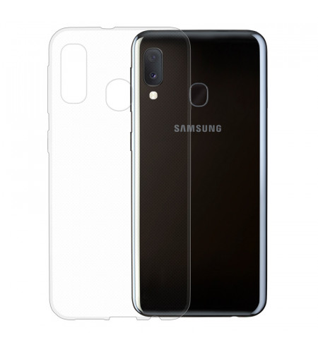 Gumené puzdro na Samsung Galaxy A20e transparentné