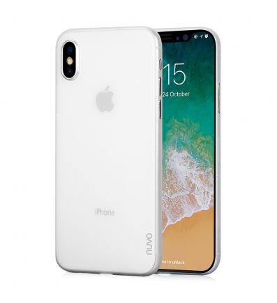 NUVO Slim Back Cover for Apple iPhone Xs white 2