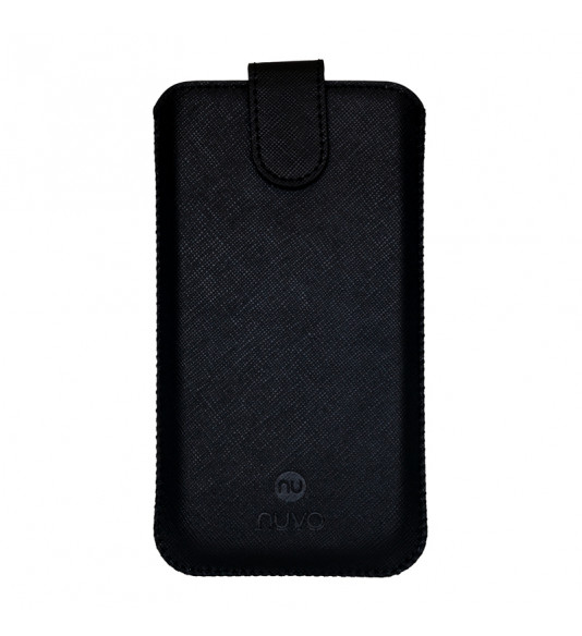 NUVO Pouch Case with Pull Tab mechanismsize S black