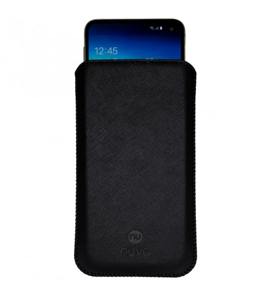 NUVO Pouch Case with Pull Tab mechanismsize S black