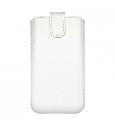 NUVO Pouch Case with Pull Tab mechanismsize S white