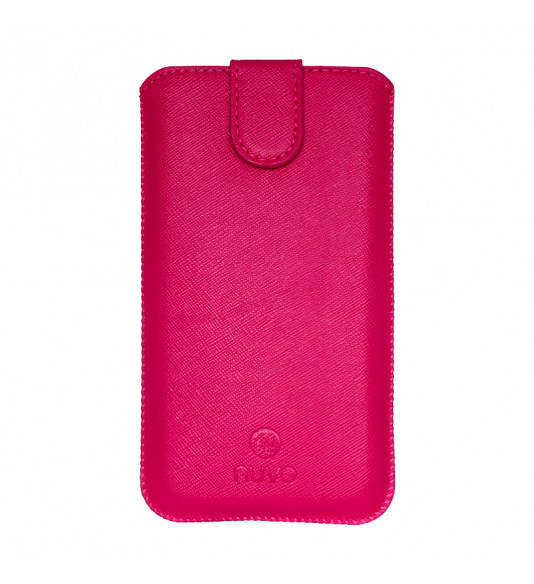 NUVO Pouch Case with Pull Tab mechanismsize S pink