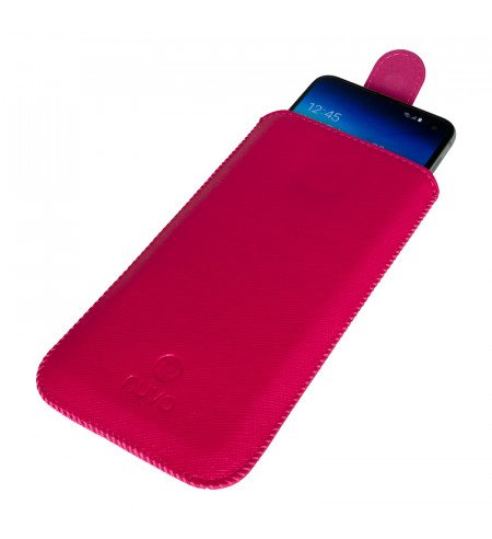 NUVO Pouch Case with Pull Tab mechanismsize S pink
