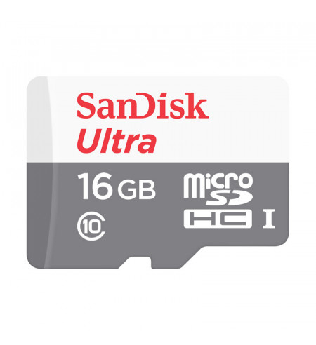 SanDisk microSDHC karta 16GB class 10 bez adaptéra