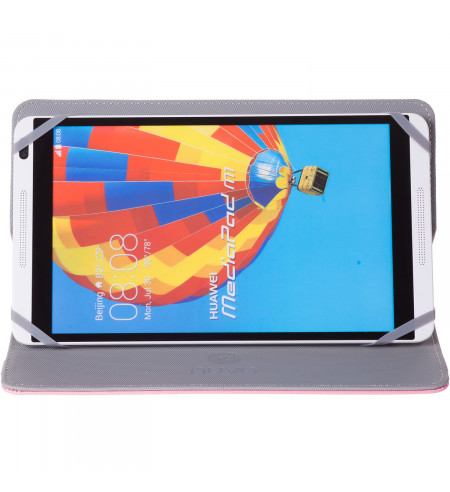 NUVO BookCover Tablet Case for 7inch - 8inch Tablets, pink