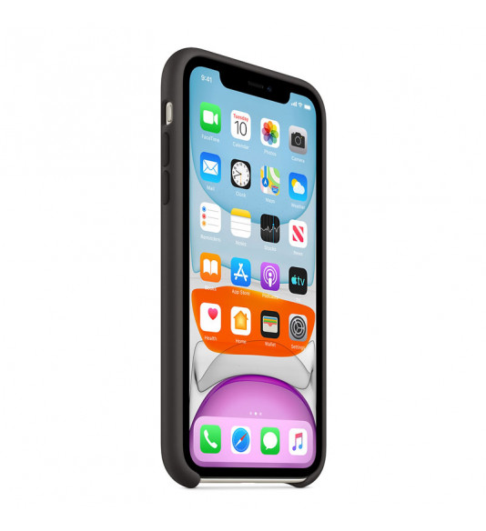 Apple Silicone Case for iPhone 11 balck