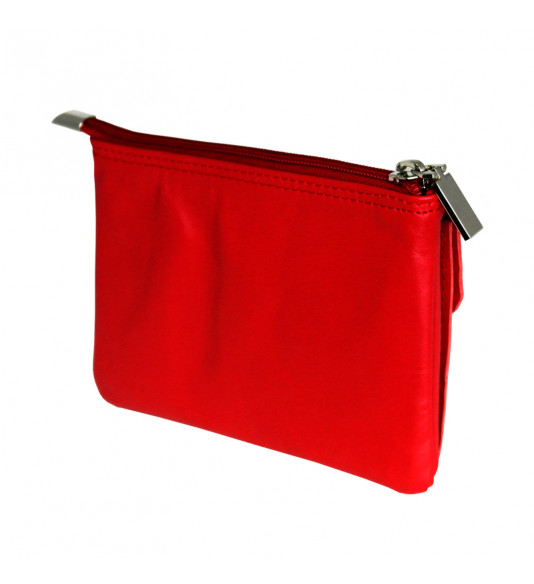 NUVO leather hand bag case for mobile phone red