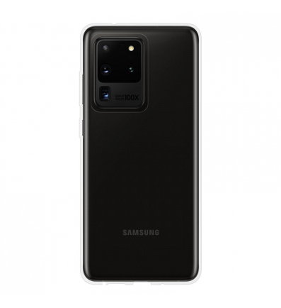 Gumené puzdro na Samsung Galaxy S20 Ultra transparentné 2