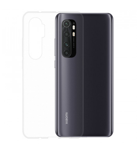 NUVO TPU Rubber Cover for Xiaomi Mi Note 10 Lite clear