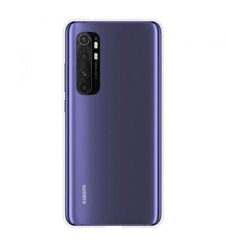 NUVO TPU Rubber Cover for Xiaomi Mi Note 10 Lite clear
