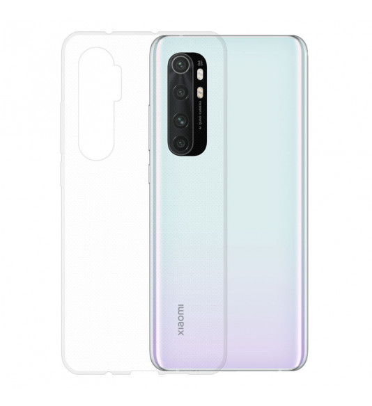 NUVO TPU Rubber Cover for Xiaomi Mi Note 10 Lite clear