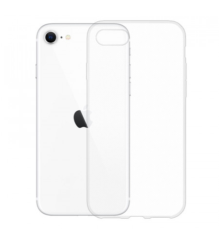 Gumené puzdro NUVO pre Apple iPhone SE (2020) transparentné