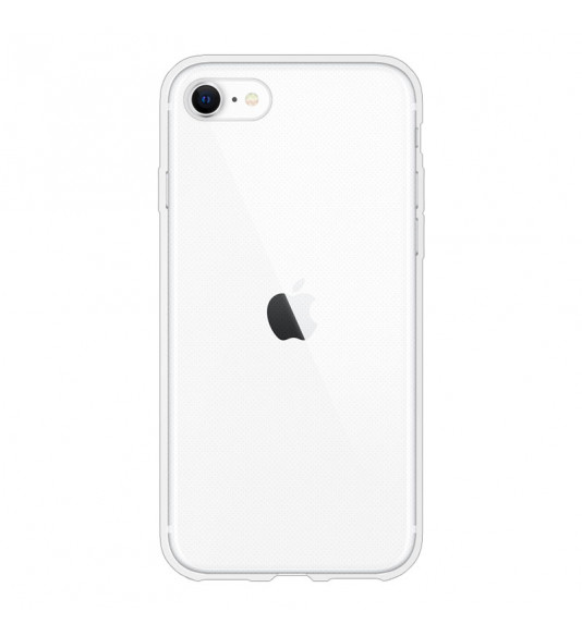 NUVO TPU Rubber Cover for Apple iPhone SE (2020) clear