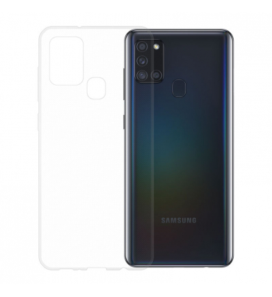 NUVO TPU Rubber Cover for Samsung Galaxy A21s clear