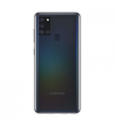 NUVO TPU Rubber Cover for Samsung Galaxy A21s clear 2