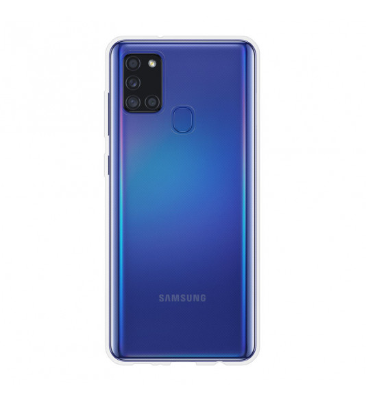 NUVO TPU Rubber Cover for Samsung Galaxy A21s clear