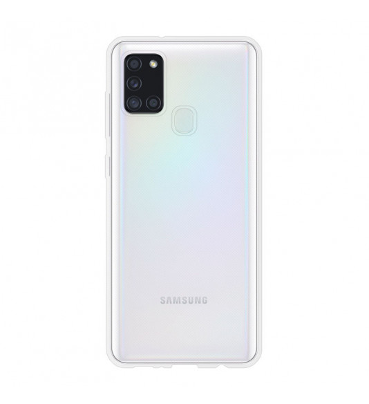 NUVO TPU Rubber Cover for Samsung Galaxy A21s clear
