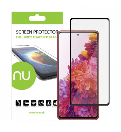 NUVO Tempered Glass Screen Protector for Samsung Galaxy S20 FE black 2