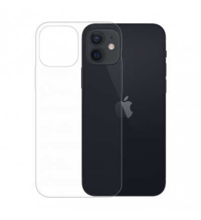 NUVO TPU Rubber Cover for Apple iPhone 12 and 12 Pro clear