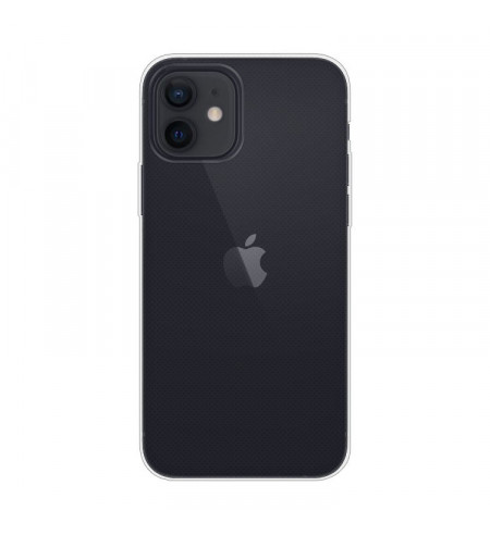NUVO TPU Rubber Cover for Apple iPhone 12 and 12 Pro clear