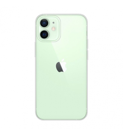 Gumené puzdro Apple iPhone 12 Mini transparentné 2