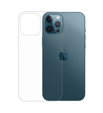 NUVO TPU Rubber Cover for Apple iPhone 12 Pro Max clear