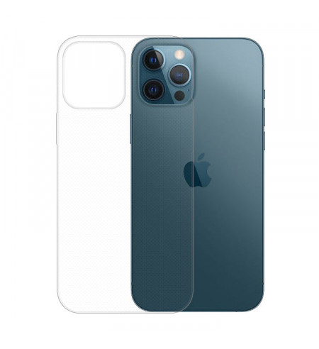 NUVO TPU Rubber Cover for Apple iPhone 12 Pro Max clear
