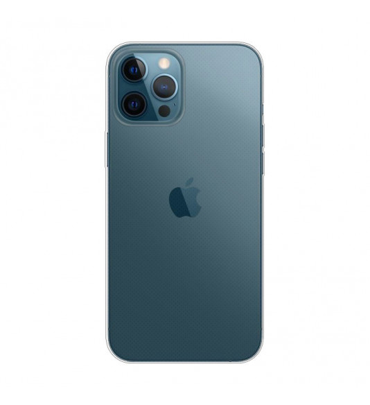 NUVO TPU Rubber Cover for Apple iPhone 12 Pro Max clear