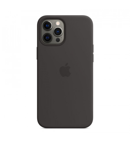 Apple Silikónový kryt s MagSafe pre iPhone 12 Pro Max čierny