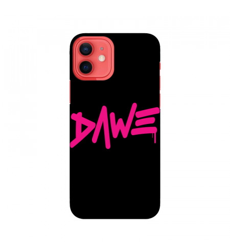 Protective Case for Mobile Phone in Co-op with rapper Dawe White black 2
