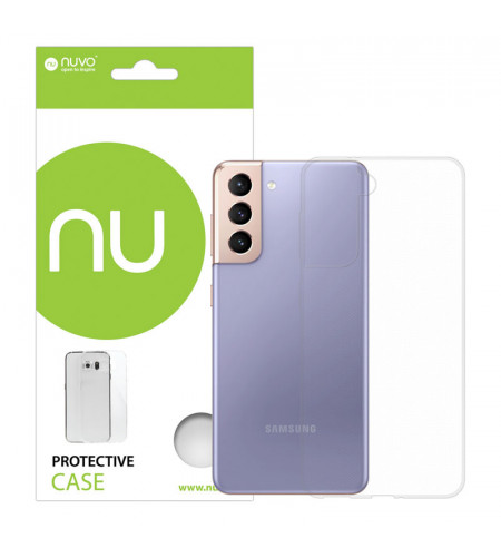 NUVO TPU Rubber Cover for Samsung Galaxy S21 clear