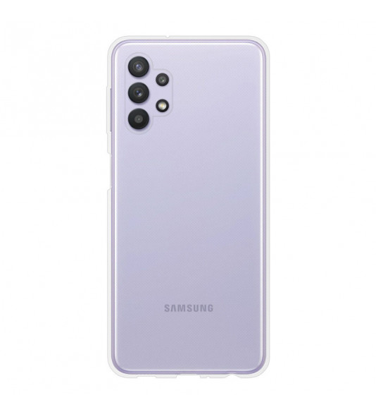 Gumené puzdro pre Samsung Galaxy A32 transparentné